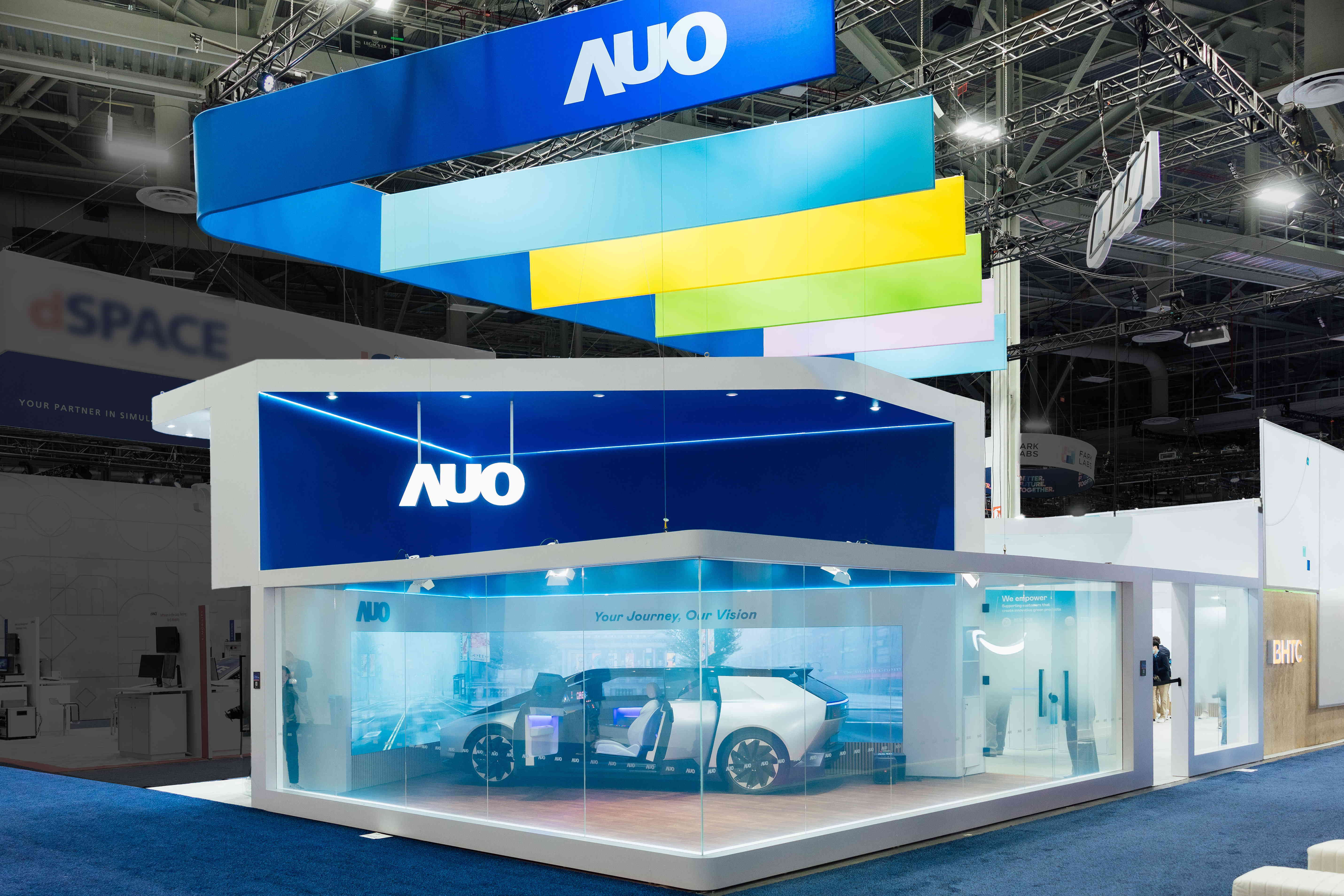 AUO Booth Highlights at CES 2025